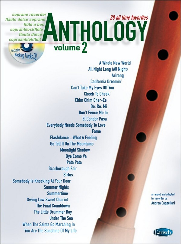 Anthology vol.2 (+CD)  for soprano recorder  