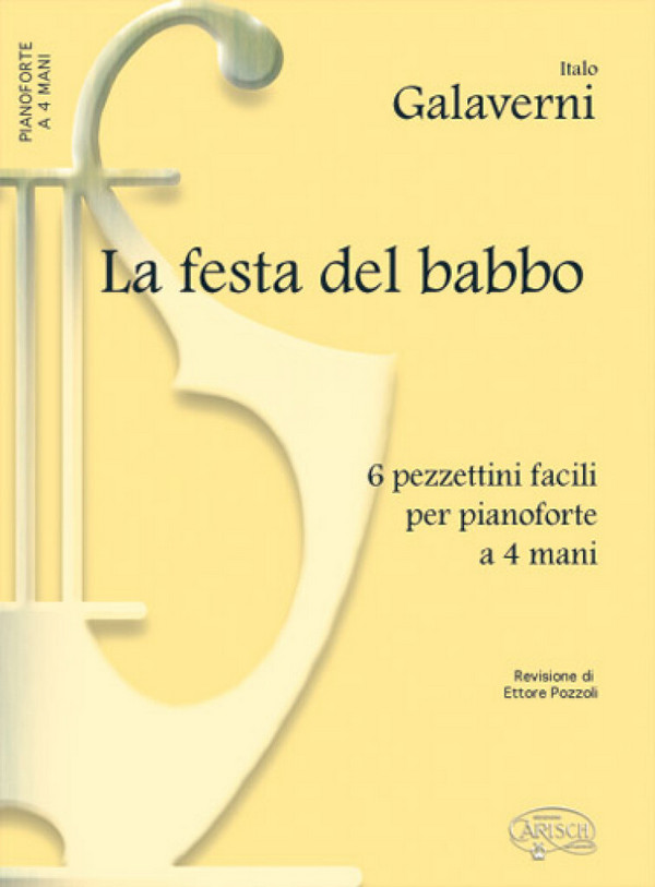 Italo Galaverni, Festa Del Babbo&nbsp;&nbsp;Piano, 4 Hands&nbsp;&nbsp;Buch