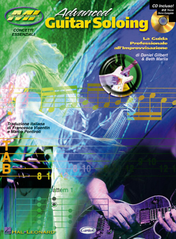 Daniel Gilbert, Advanced Guitar Soloing&nbsp;&nbsp;Gitarre&nbsp;&nbsp;Buch + CD
