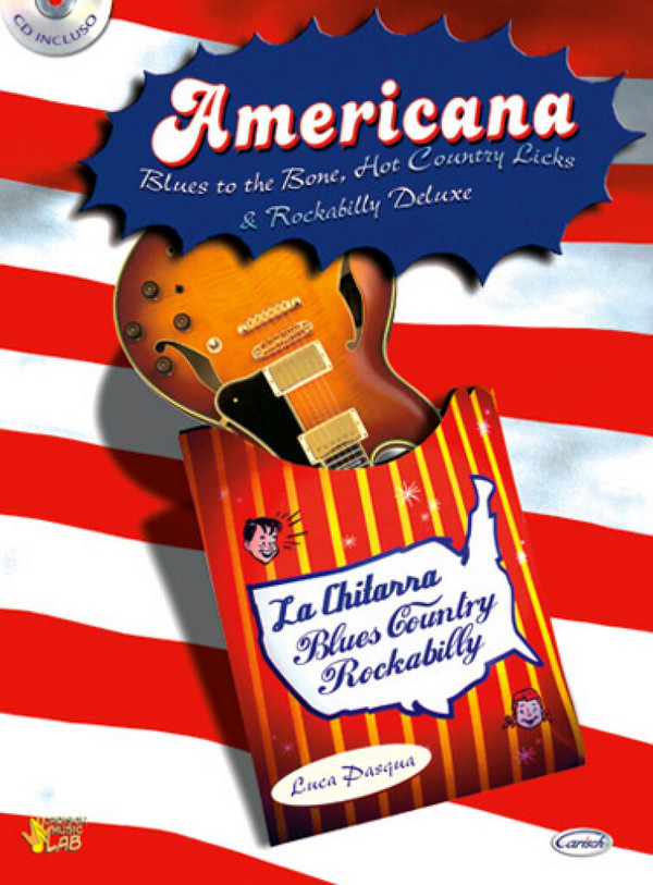 Luca Pasqua, Americana&nbsp;&nbsp;Gitarre&nbsp;&nbsp;Buch + CD