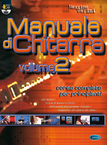 Manuale di chitarra vol.2 (+DVD)&nbsp;&nbsp;per chitarra/tab&nbsp;&nbsp;