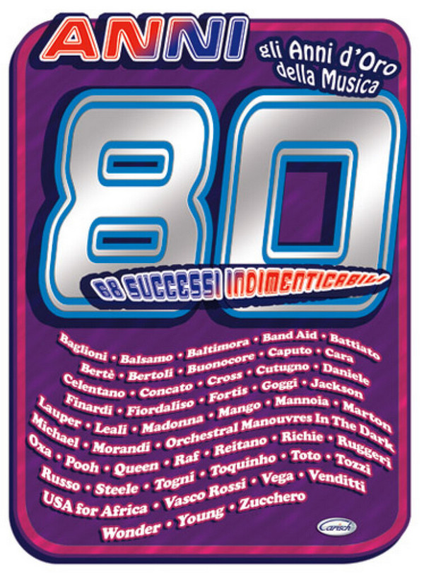 Anni 80, 68 successi indimenticabili.  Gitarre  Buch