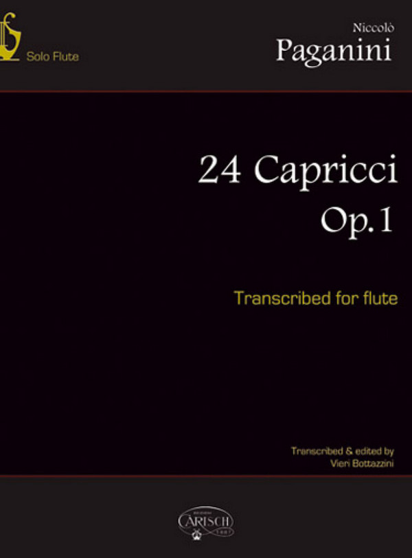 24 Capricci op.1  für Violine für Flöte  