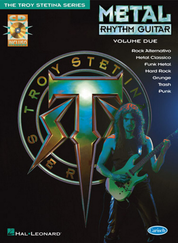 Troy Stetina, Metal Rhythm Guitar Vol. 2 ( Italian )&nbsp;&nbsp;Gitarre&nbsp;&nbsp;Buch + CD
