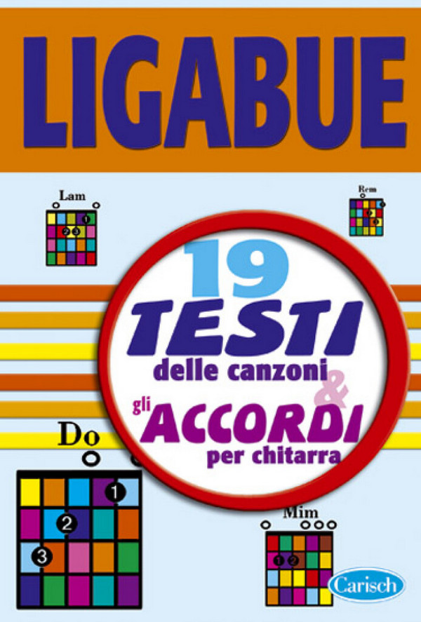 Ligabue, Mini Canta & Suona&nbsp;&nbsp;Lyrics and Chords&nbsp;&nbsp;Buch