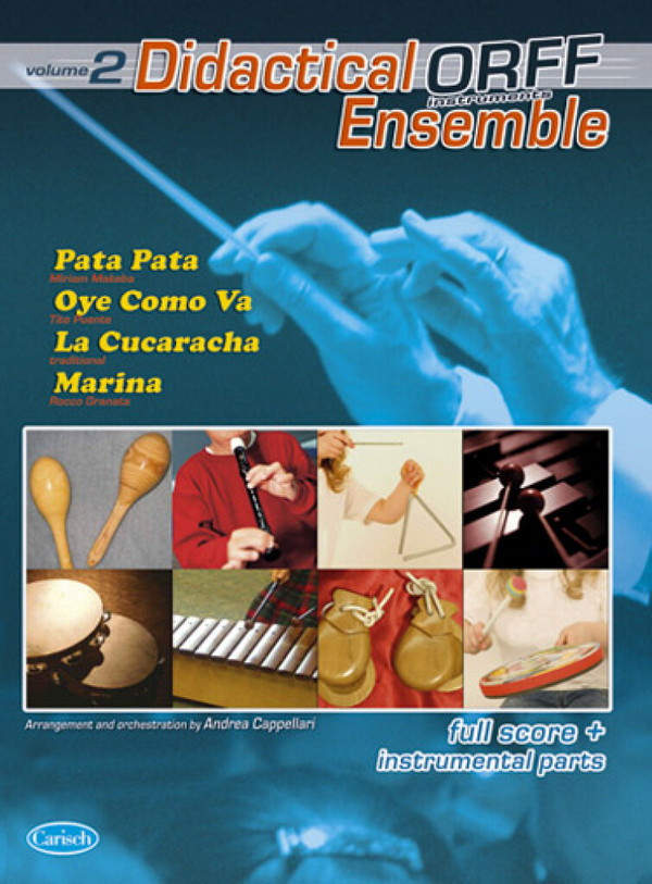 Didactical Orff Instruments Ensemble vol.2&nbsp;&nbsp;for 2 Recorders and Orff Ensemble&nbsp;&nbsp;score and parts