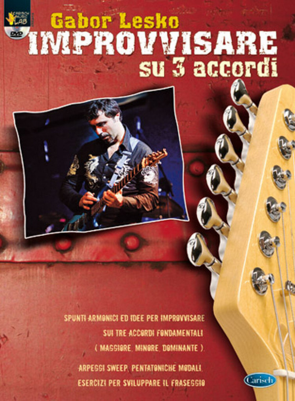 Gabor Lesko, Improvvisare Su 3 Accordi&nbsp;&nbsp;Gitarre&nbsp;&nbsp;Buch + DVD