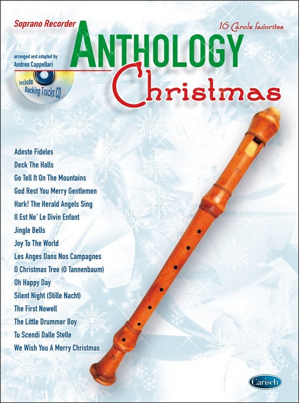 Anthology Christmas (+CD)  for soprano recorder  