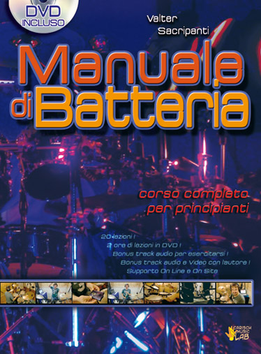 Valter Sacripanti, Manuale di Batteria&nbsp;&nbsp;Schlagzeug&nbsp;&nbsp;Buch + DVD