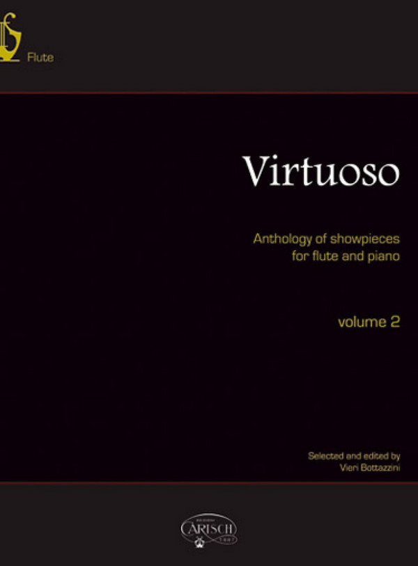 Virtuoso vol.2 anthology of&nbsp;&nbsp;showpieces for flute and piano&nbsp;&nbsp;