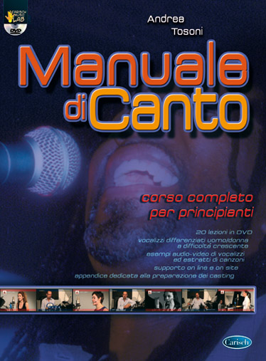 Andrea Tosoni, Manuale Di Canto + Dvd  Vocal  Buch + DVD