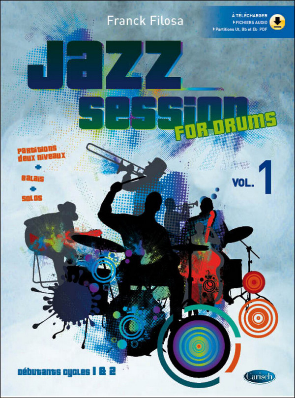 Franck Filosa, Franck Filosa: Jazz Session&nbsp;&nbsp;Schlagzeug&nbsp;&nbsp;Buch + CD