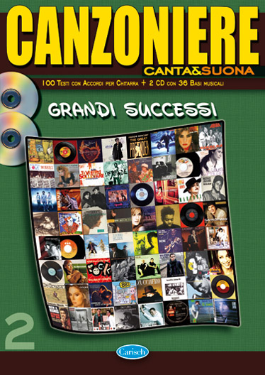 Canzoniere Canta & Suona Vol.2 - Grandi Successi (+Online-Audio)&nbsp;&nbsp; &nbsp;&nbsp;Songbook testi con accordi