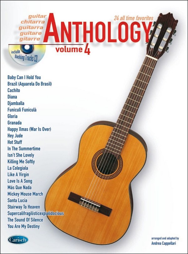 Anthology Guitar Vol. 4  Gitarre  Buch + CD