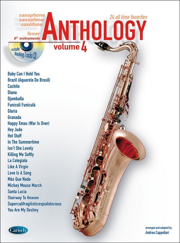 Anthology Tenor Saxophone Vol. 4 (+CD)  for tenor saxophone   