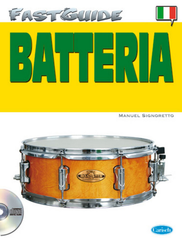 Manuel Signoretto, Batteria (Italiano)&nbsp;&nbsp;Schlagzeug&nbsp;&nbsp;Buch + CD