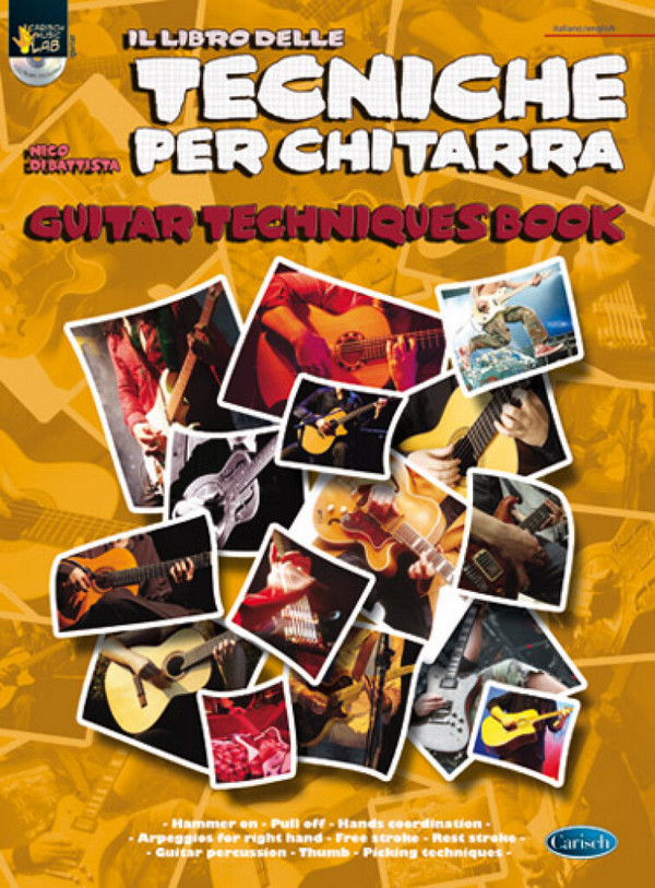 Nico Di Battista, Il Libro delle Tecniche per Chitarra&nbsp;&nbsp;Gitarre&nbsp;&nbsp;Buch + DVD