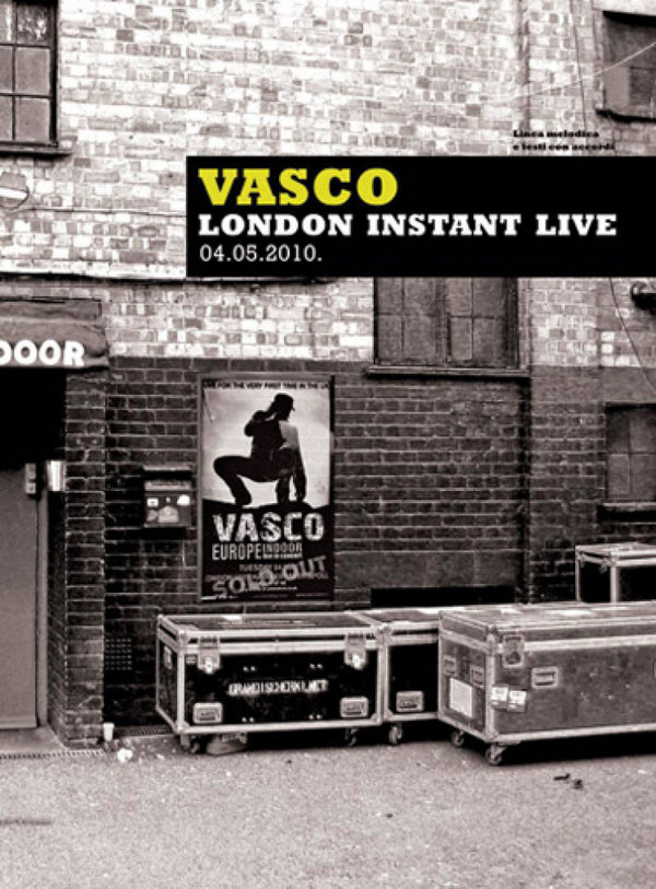 Vasco Rossi: London Instant Live&nbsp;&nbsp;Gitarre&nbsp;&nbsp;Buch