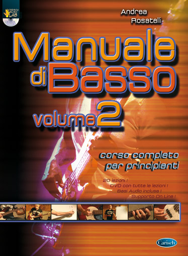 Andrea Rosatelli, Manuale di Basso, Volume 2  Bass Guitar  Buch + DVD