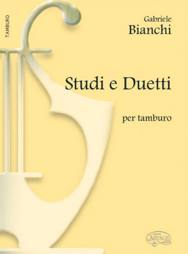 Gabriele Bianchi, Bianchi Studi E Duetti&nbsp;&nbsp;Schlagzeug&nbsp;&nbsp;Buch