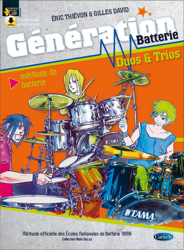 Eric Thiévon, Génération Batterie Duos & Trios&nbsp;&nbsp;Schlagzeug&nbsp;&nbsp;Buch + CD
