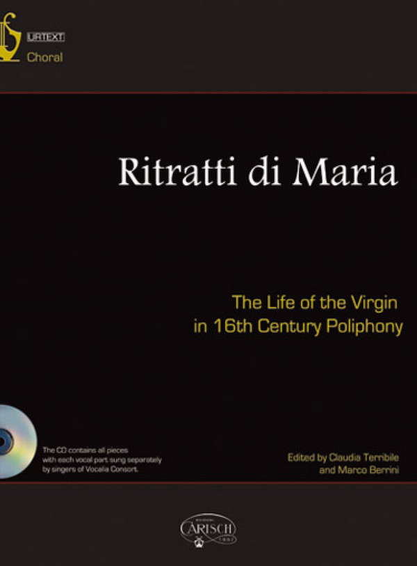 Ritratti di Maria (+CD-Rom)&nbsp;&nbsp;for mixed voices a cappella&nbsp;&nbsp;score (la)