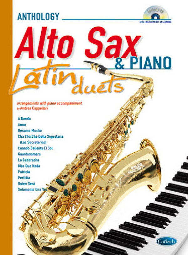 Latin Duets (+CD) for alto saxophone&nbsp;&nbsp;and piano&nbsp;&nbsp;