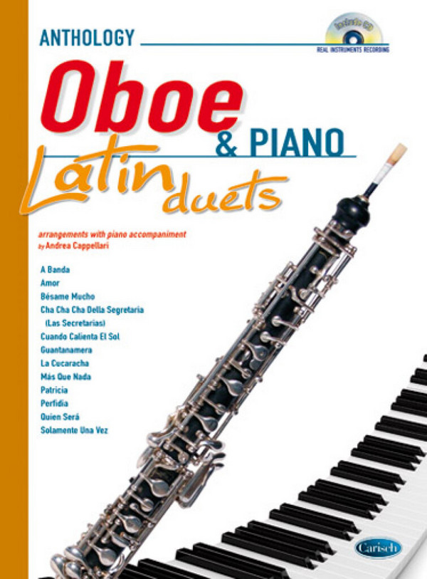 Latin Duets (+CD) for Oboe and&nbsp;&nbsp;piano&nbsp;&nbsp;