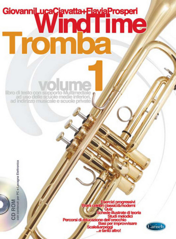 Gianluca Ciavatta, Windtime - Metodo di Tromba&nbsp;&nbsp;Trumpet&nbsp;&nbsp;Buch + CD-ROM
