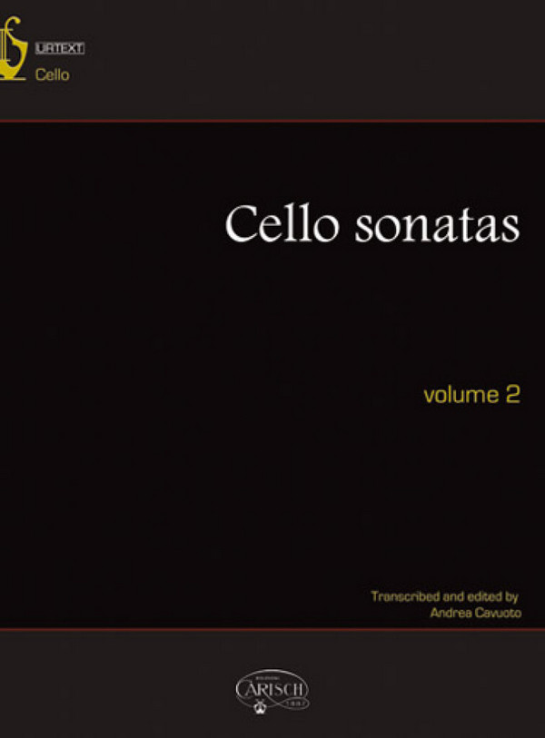 Sonatas vol.2 for violoncello and&nbsp;&nbsp;bc&nbsp;&nbsp;