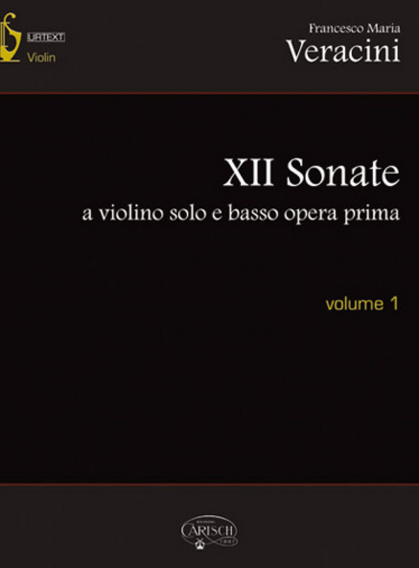 12 Sonate op.1 vol.1 a violino solo e basso  (nos.1-6)  