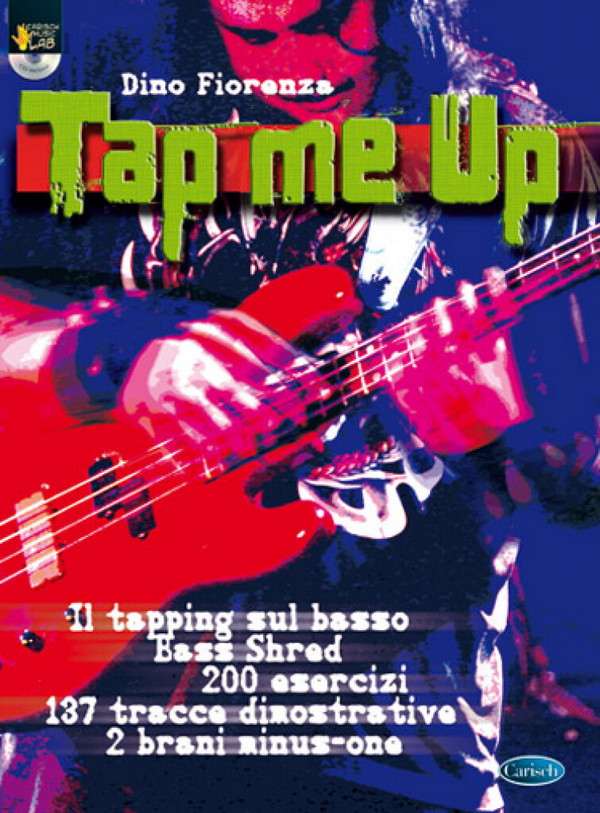Dino Fiorenza, Tap Me Up&nbsp;&nbsp;Bass Guitar&nbsp;&nbsp;Buch + CD