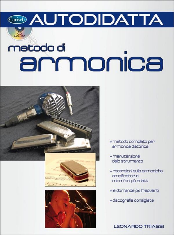 Leonardo Triassi, Autodidatta: Metodo di Armonica&nbsp;&nbsp;Harmonica&nbsp;&nbsp;Buch + CD