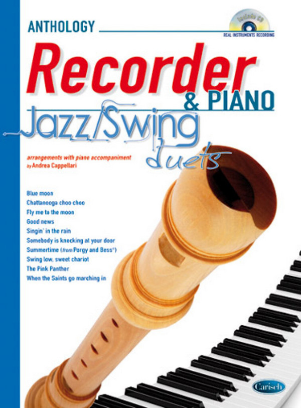 Jazz & Swing Duets (+CD): for recorder&nbsp;&nbsp;and piano&nbsp;&nbsp;