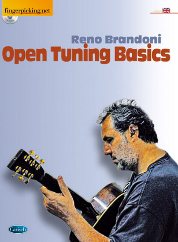 Reno Brandoni, Open Tuning Basics (English Version)&nbsp;&nbsp;Gitarre&nbsp;&nbsp;Buch + CD