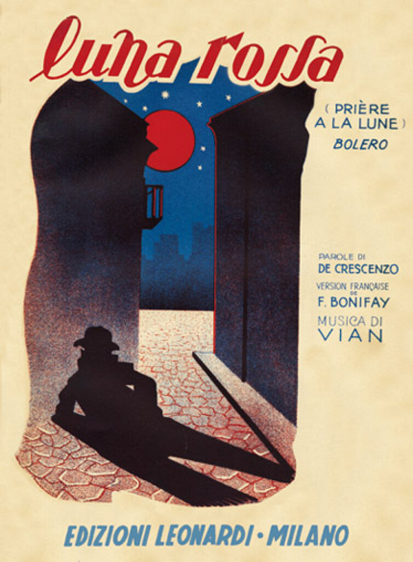 Luna Rossa&nbsp;&nbsp;Piano, Vocal and Guitar&nbsp;&nbsp;Klavierauszug