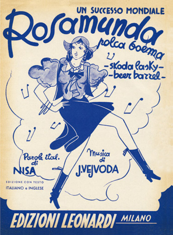 Rosamunda&nbsp;&nbsp;Piano, Vocal and Guitar&nbsp;&nbsp;Klavierauszug