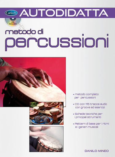 Danilo Mineo, Autodidatta: Metodo di Percussioni&nbsp;&nbsp;Percussion&nbsp;&nbsp;Buch + CD