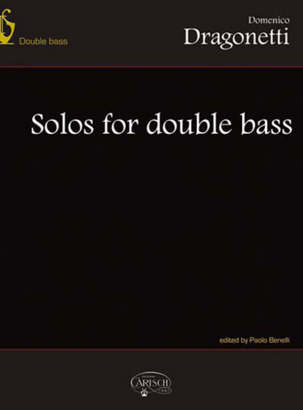 Dragonetti, Solos For Double Bass&nbsp;&nbsp;Double Bass&nbsp;&nbsp;Buch