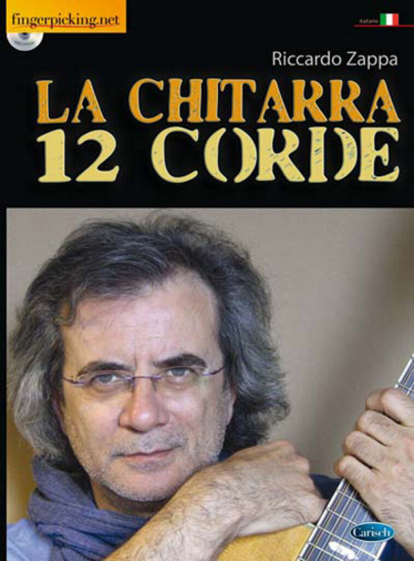 Riccardo Zappa, La Chitarra 12 Corde&nbsp;&nbsp;Gitarre&nbsp;&nbsp;Buch + CD