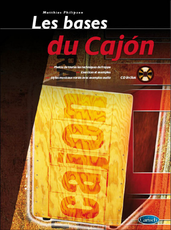 Matthias Philipzen, Bases du Cajon&nbsp;&nbsp;Percussion&nbsp;&nbsp;Buch + CD