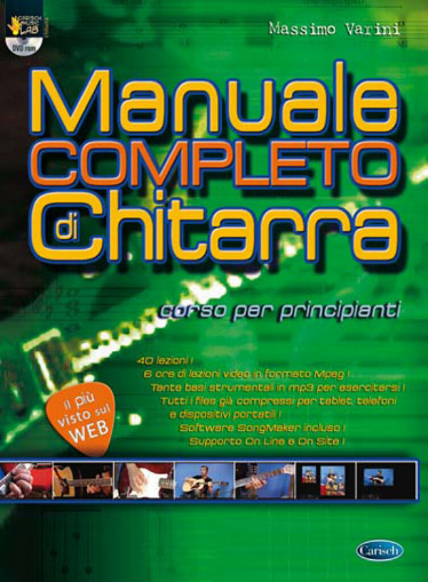 Massimo Varini, Manuale Completo di Chitarra&nbsp;&nbsp;Gitarre&nbsp;&nbsp;Buch + DVD