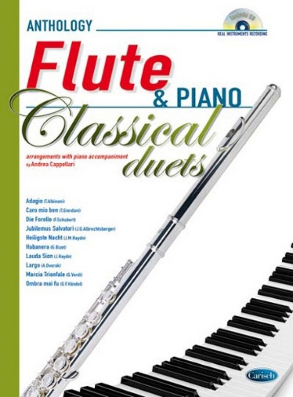 Andrea Cappellari, Classical Duets - Flute/Piano  Flöte und Klavier  Buch + CD