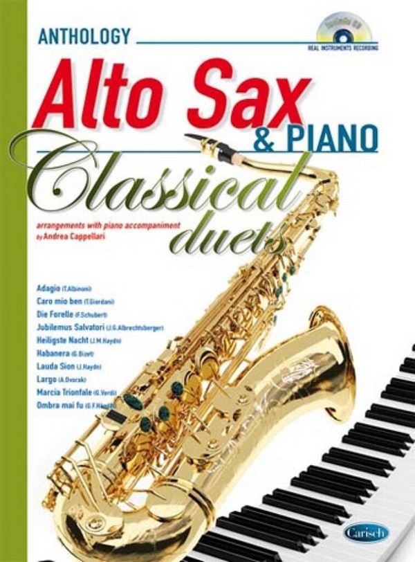 Andrea Cappellari, Classical Duets - Alto Saxophone/Piano  Altsaxophon und Klavier  Buch + CD