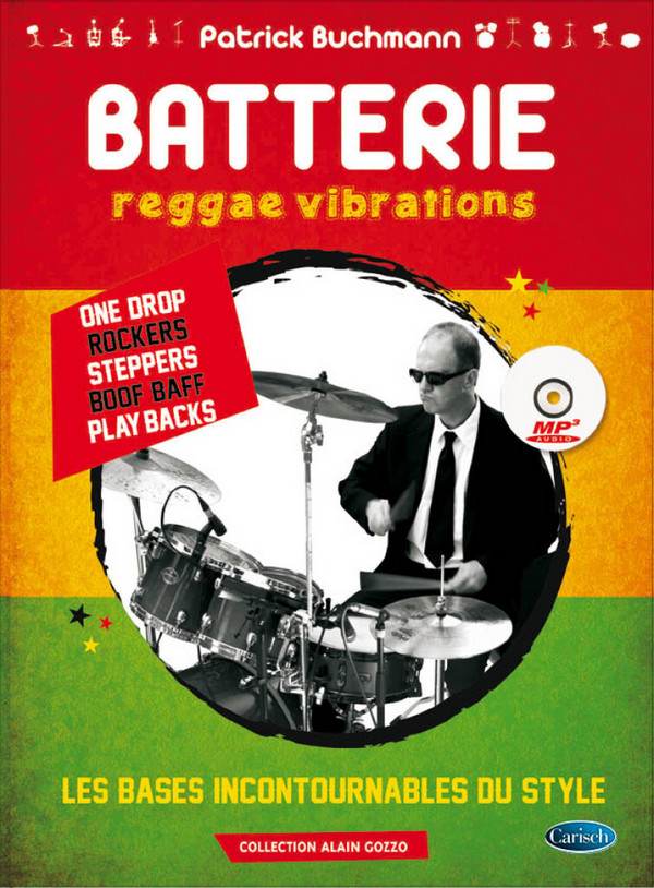 Patrick Buchmann, Reggae Vibrations&nbsp;&nbsp;Schlagzeug&nbsp;&nbsp;Buch + CD