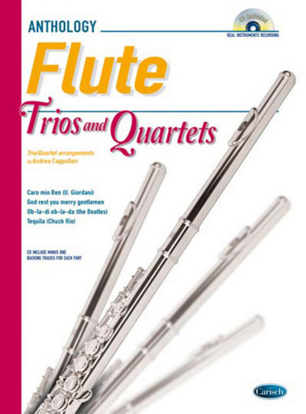 Andrea Cappellari, Flute Trios and Quartets  Flute  Buch + CD