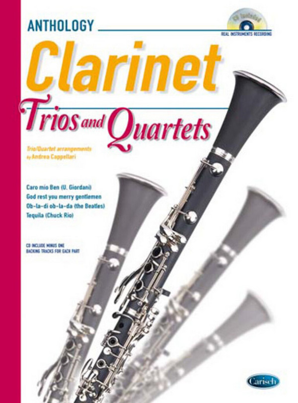 Anthology of Clarinet Trios and Quartets (+CD)  for clarinet   