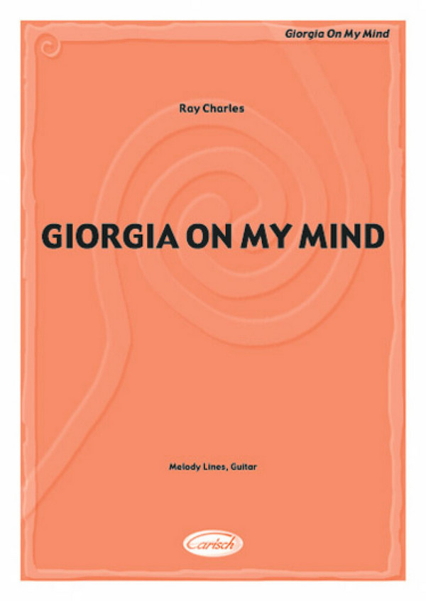 Ray Charles, Georgia On My Mind&nbsp;&nbsp;Gitarre&nbsp;&nbsp;Buch