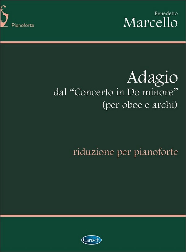 Benedetto Marcello, Adagio&nbsp;&nbsp;Klavier&nbsp;&nbsp;Buch