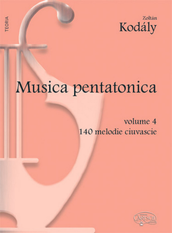 Zoltán Kodály, Musica Pentatonica - Volume 4&nbsp;&nbsp;Klavier&nbsp;&nbsp;Buch